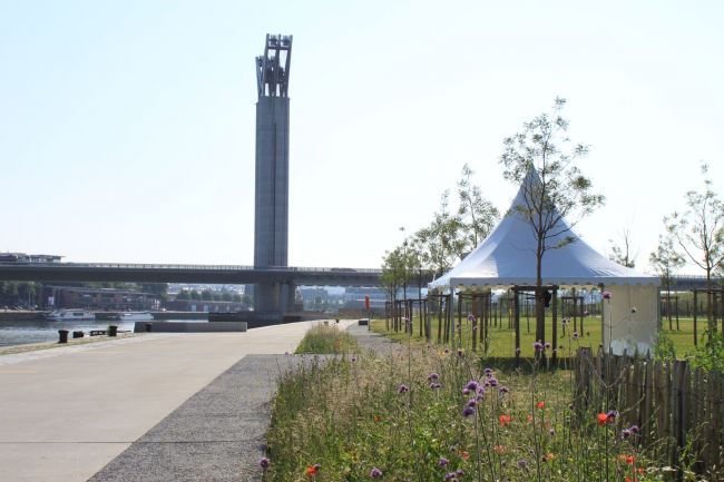 Location de tente pour la CREA a Rouen